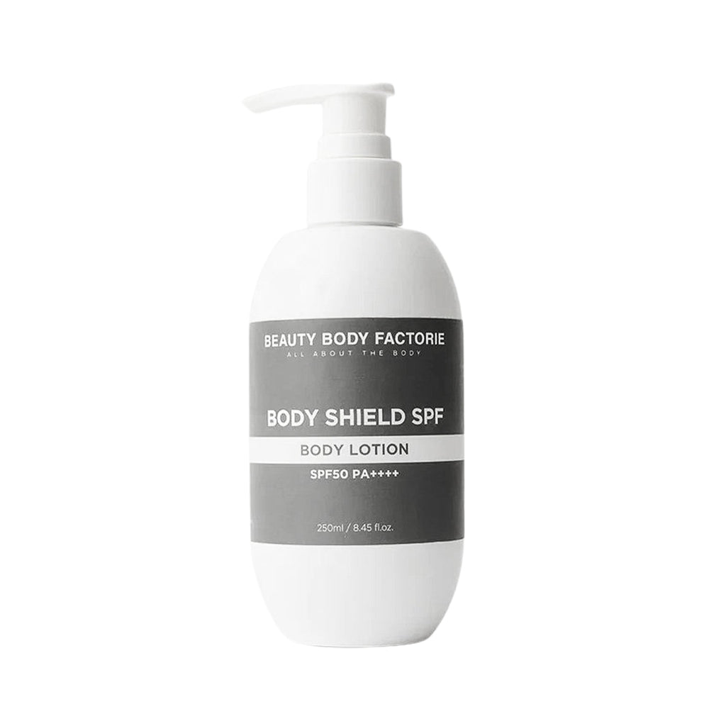 Beauty Body Factorie Body Shield SPF 50 PA ++++ - FACE by Gabrielle MancinoKin Aesthetics
