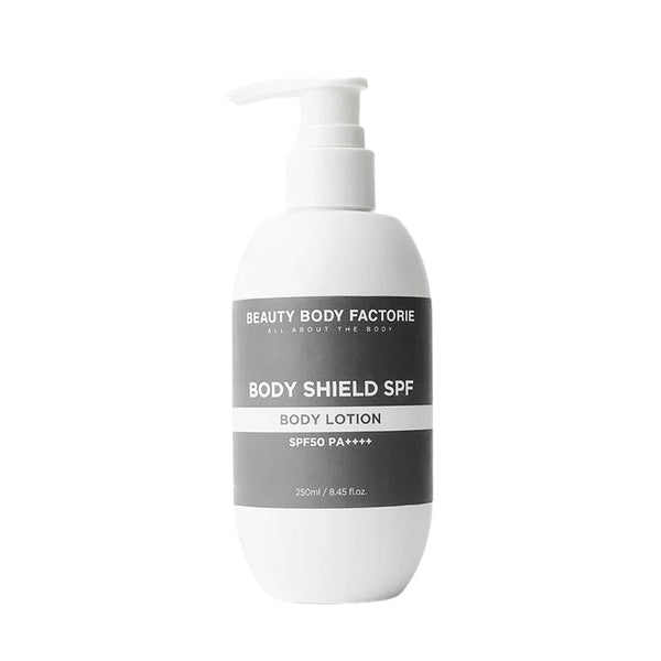 Beauty Body Factorie Body Shield SPF 50 PA ++++ - FACE by Gabrielle MancinoKin Aesthetics