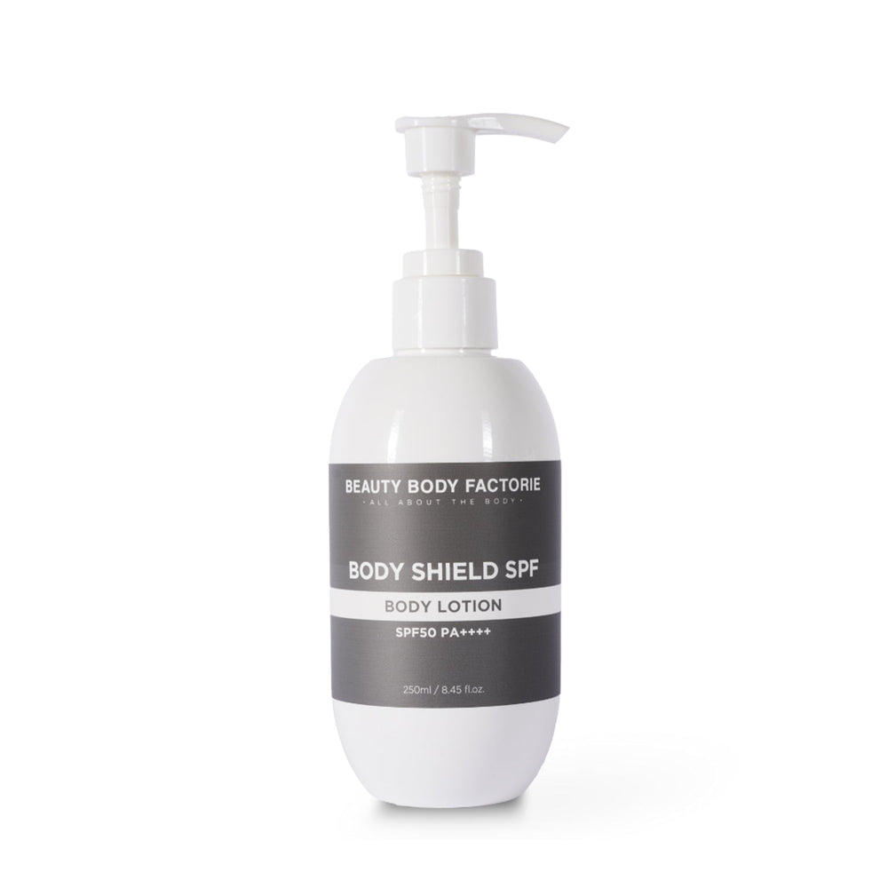 Beauty Body Factorie Body Shield SPF 50 PA ++++ - FACE by Gabrielle MancinoKin Aesthetics