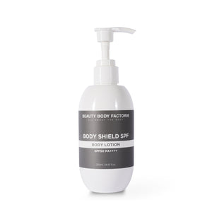 Beauty Body Factorie Body Shield SPF 50 PA ++++ - FACE by Gabrielle MancinoKin Aesthetics