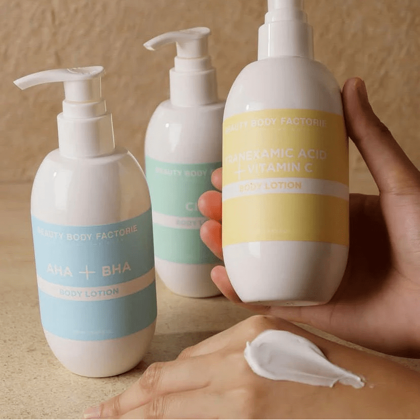 Body Factorie Tranexamic Acid + Vitamin C Body Lotion - FACE by Gabrielle MancinoKin Aesthetics
