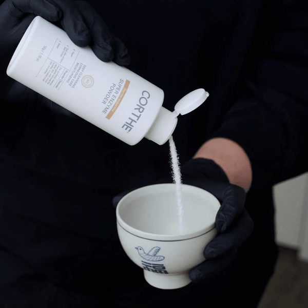 Corthe Dermo Essential Super Enzyme Powder - FACE by Gabrielle MancinoKin Aesthetics
